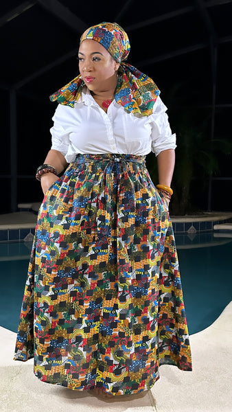 Ime African Skirt – Nine Six Orlando