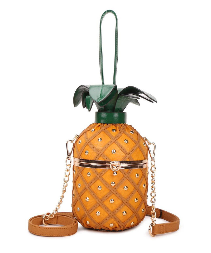 Pineapple Crossbody Clutch Bag