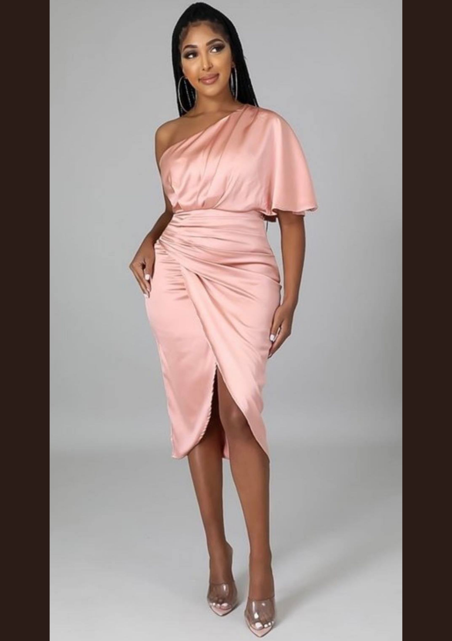 Wrap dress 2024 off the shoulder